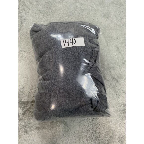 Tommy Hilfiger Men's Medium Gray Crew Neck Sweatshirt Ribbed cuffs Grandpa style - Picture 9 of 9